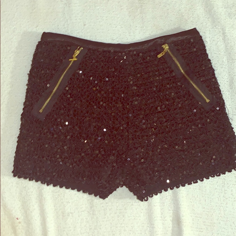 Sequin Hot Shorts